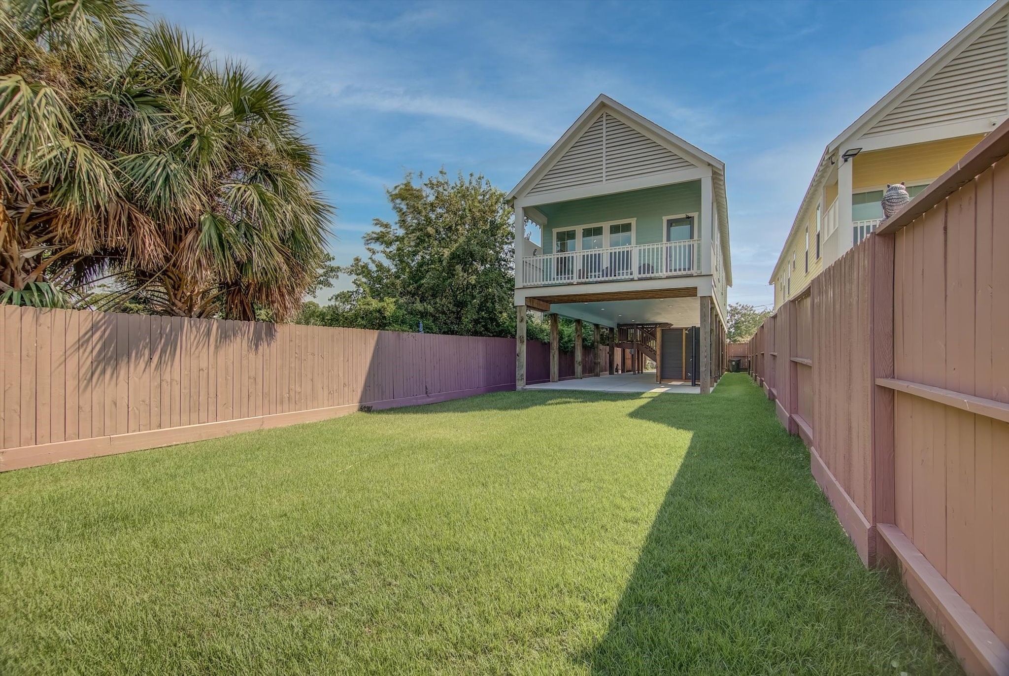 2301 67th Street Galveston, TX 77551 - Photo 41 of 46 a view of an house with backyard and garden