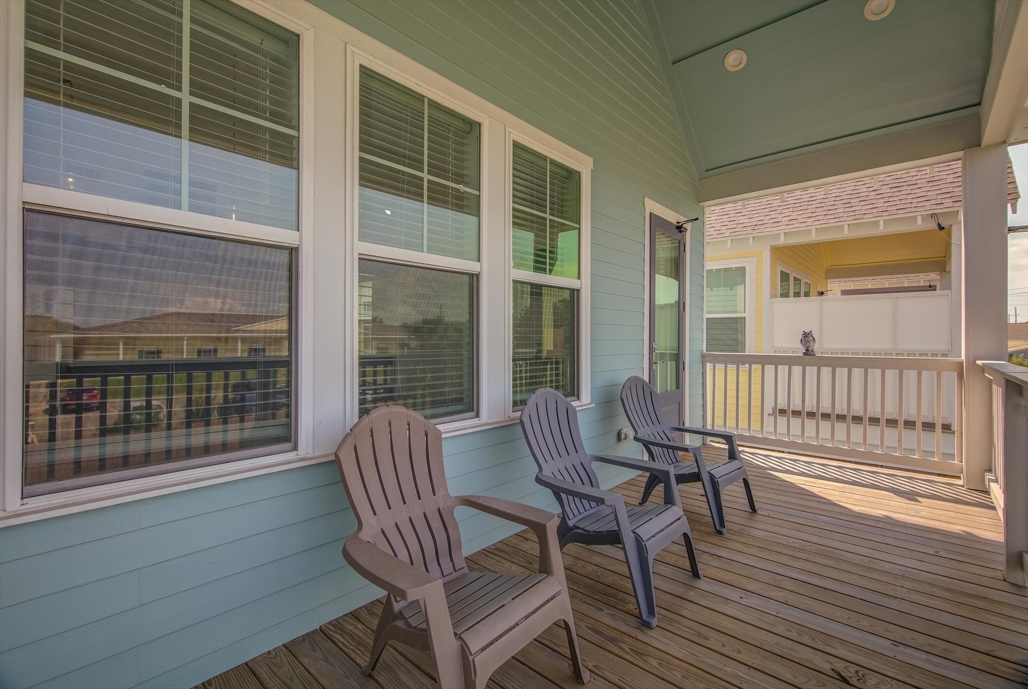 2301 67th Street Galveston, TX 77551 - Photo 44 of 46 a view of a balcony with furniture
