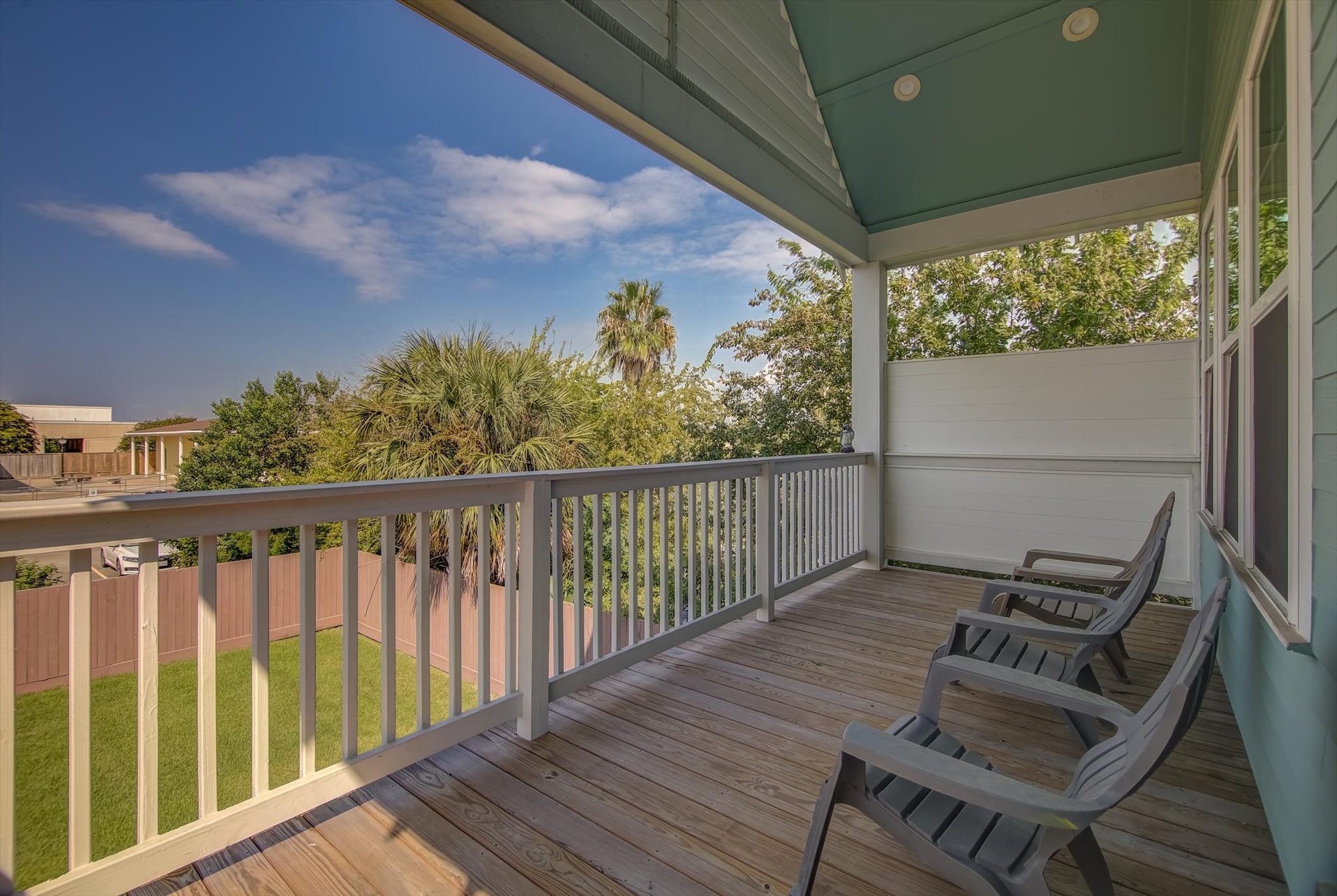 2301 67th Street Galveston, TX 77551 - Photo 45 of 46 a view of a balcony with furniture