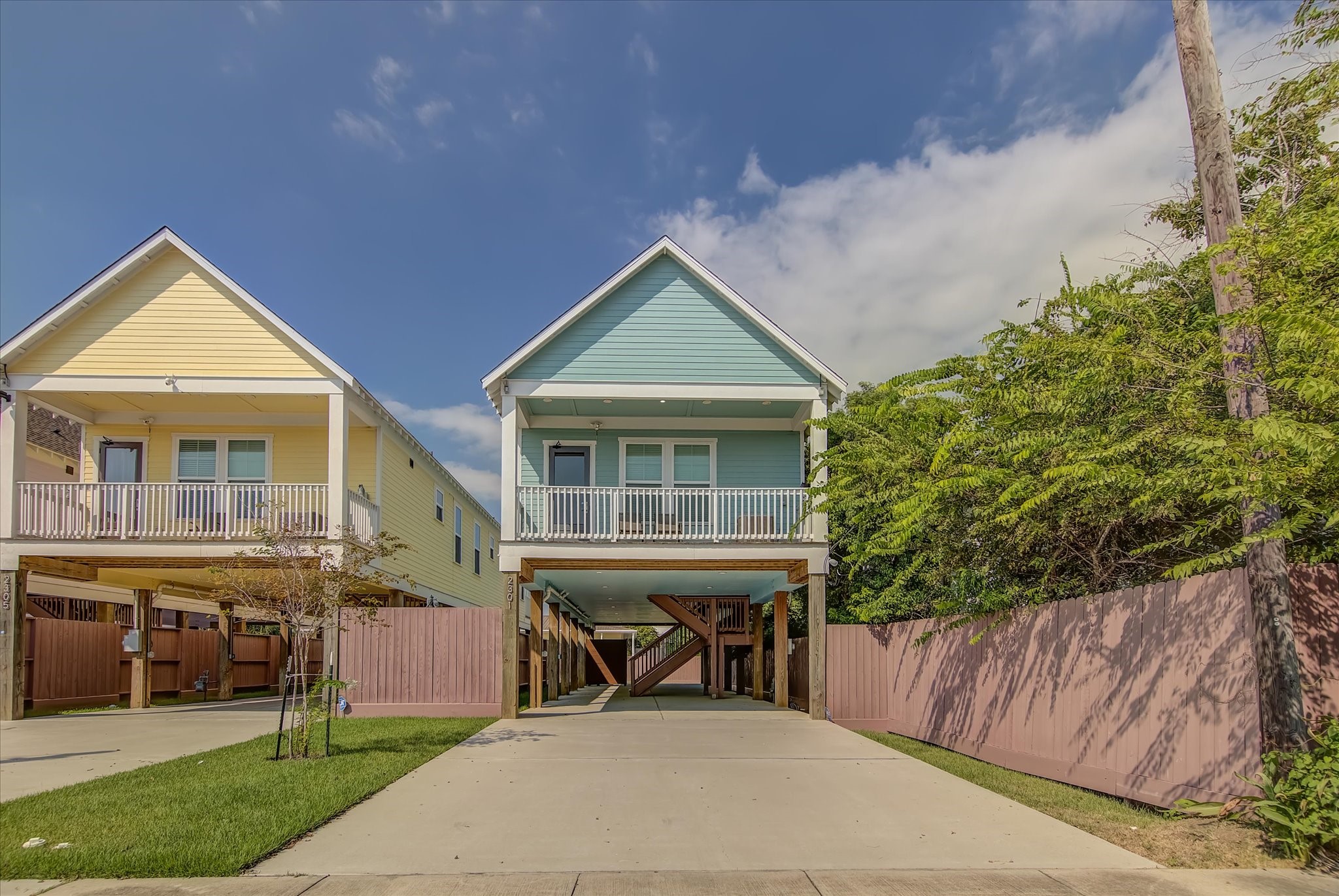 2301 67th Street Galveston, TX 77551 - Photo 10 of 46 a view of house with yard outdoor seating and entertaining space
