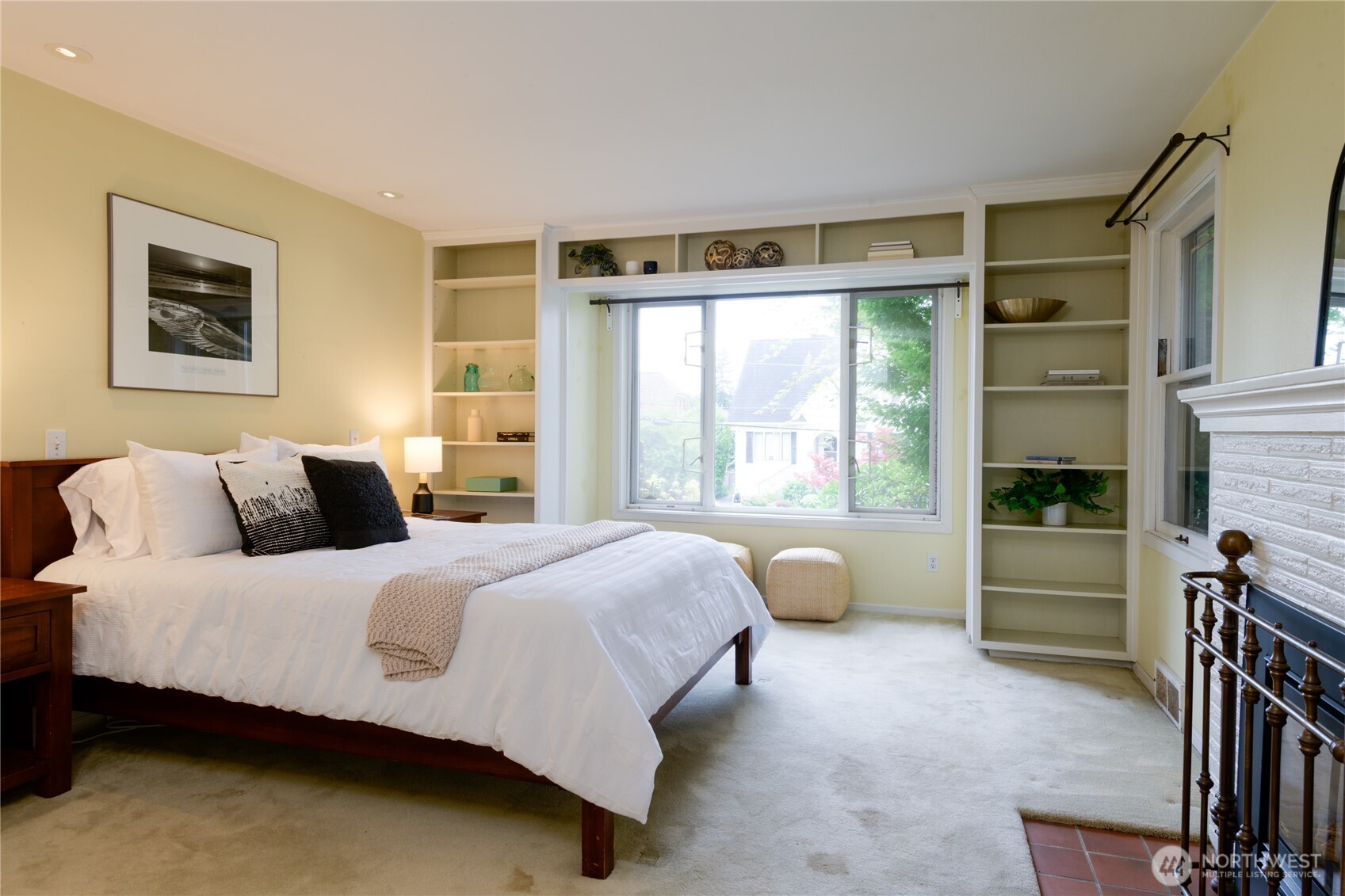 2650 West Newton Street Seattle, WA 98199 - Photo 13 of 25 a bedroom with a bed and a window