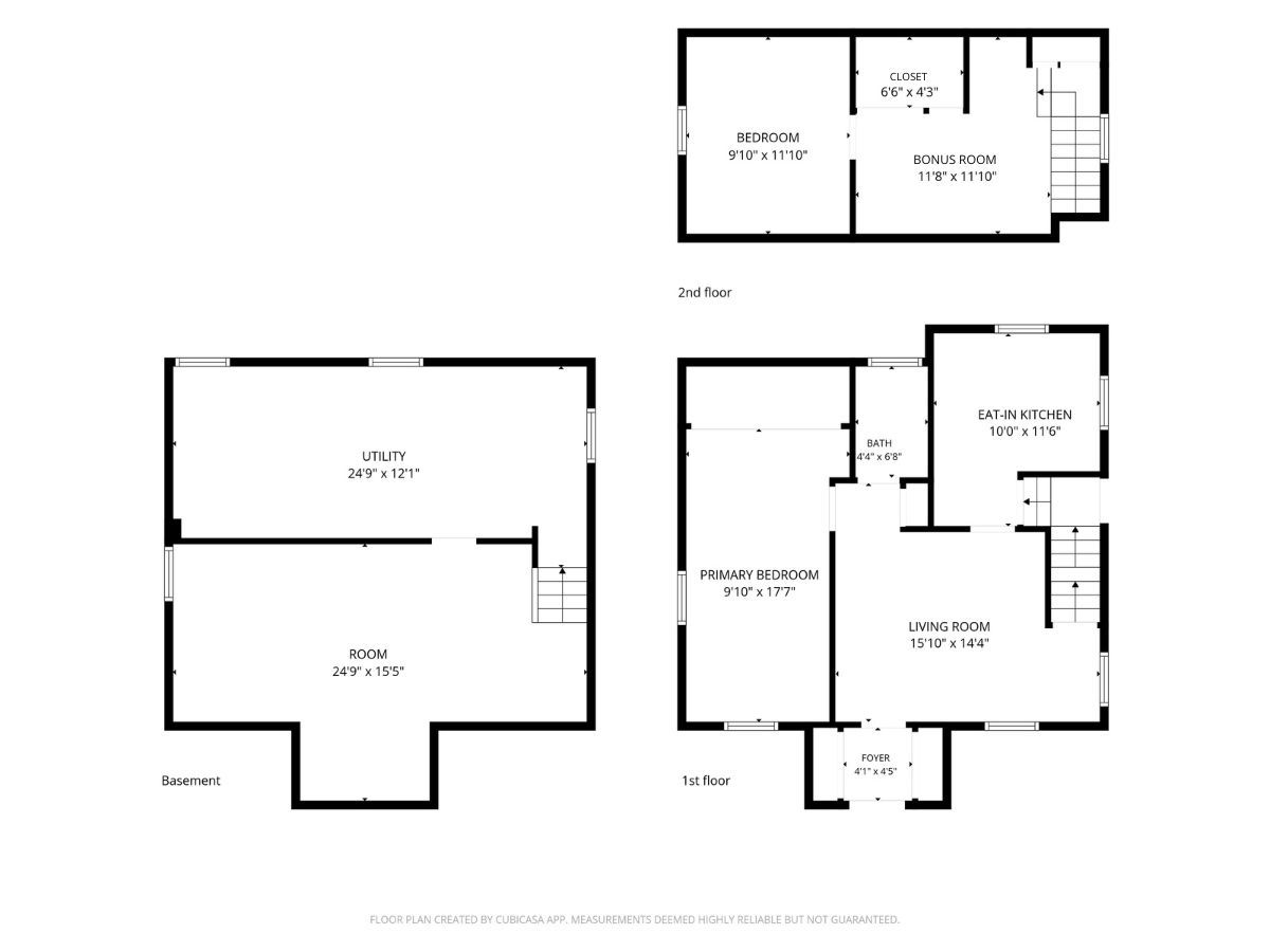1841 32nd Street Moline, IL 61265 - Photo 24 of 24 a picture of a floor plan