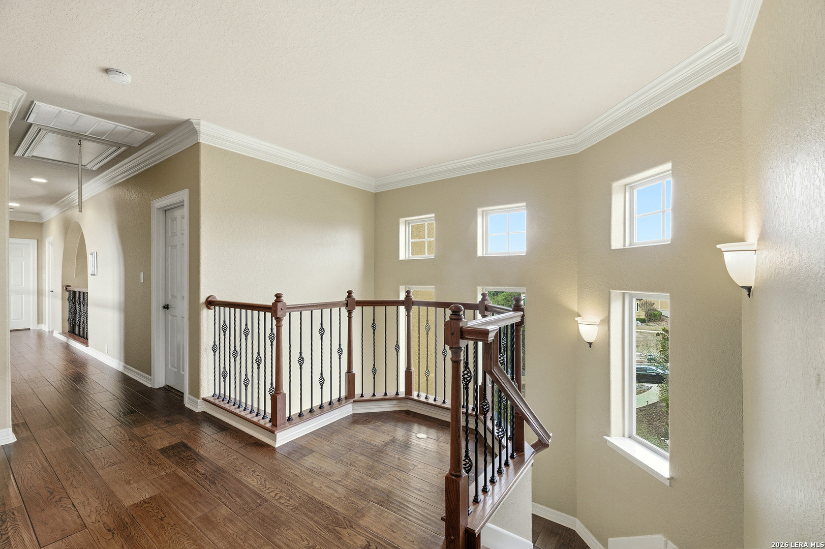 322 Santa Domingo Helotes, TX 78023 - Photo 36 of 47 a view of a hallway with staircase