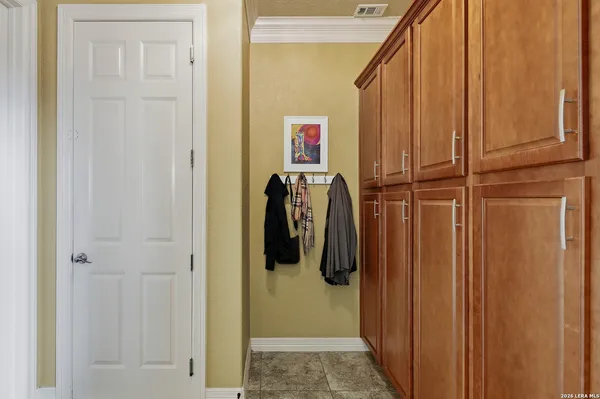 a view of a closet