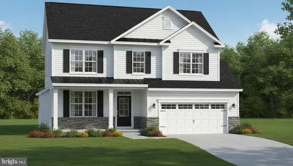 front view of house with a yard