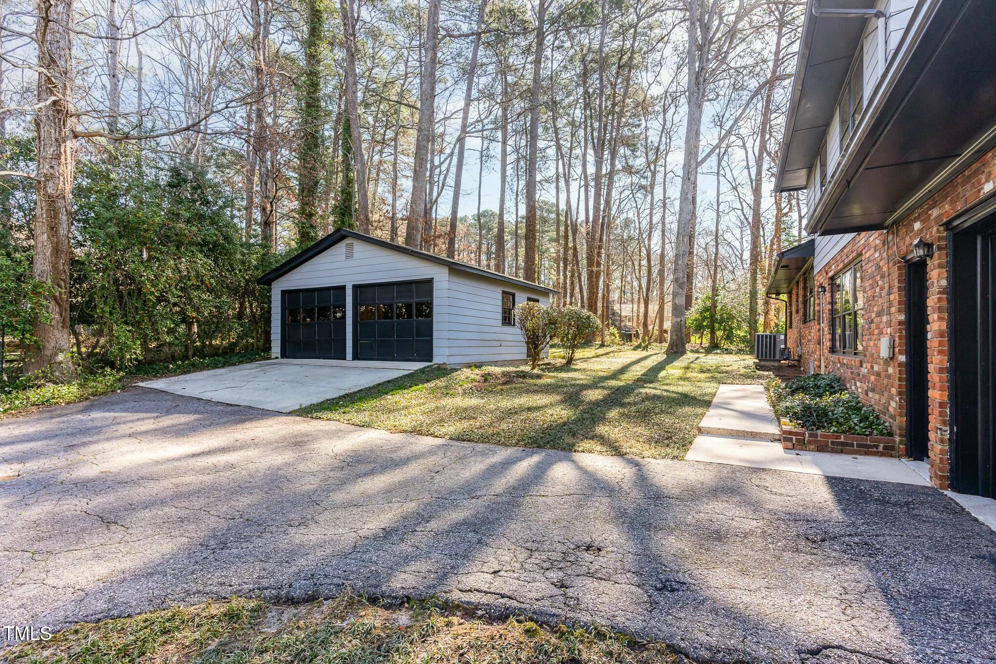 6600 Clinton Place Raleigh, NC 27607 - Photo 3 of 35 a view of backyard of house
