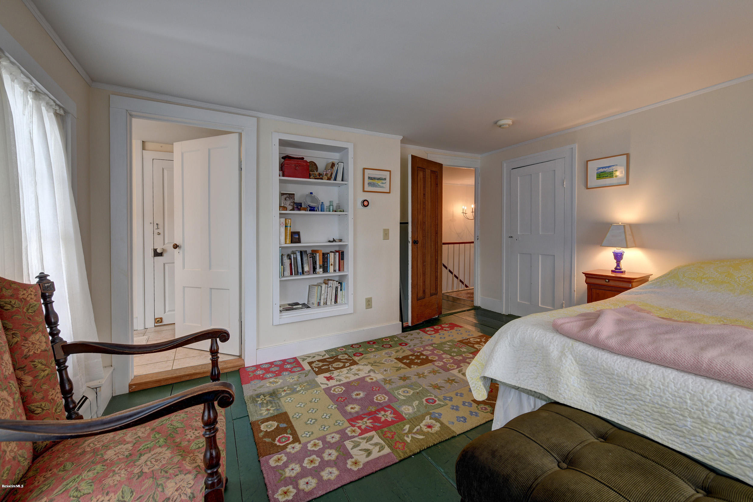 1377 Fred Snow Road Becket, MA 01223 - Photo 23 of 34 a bedroom with furniture and a window