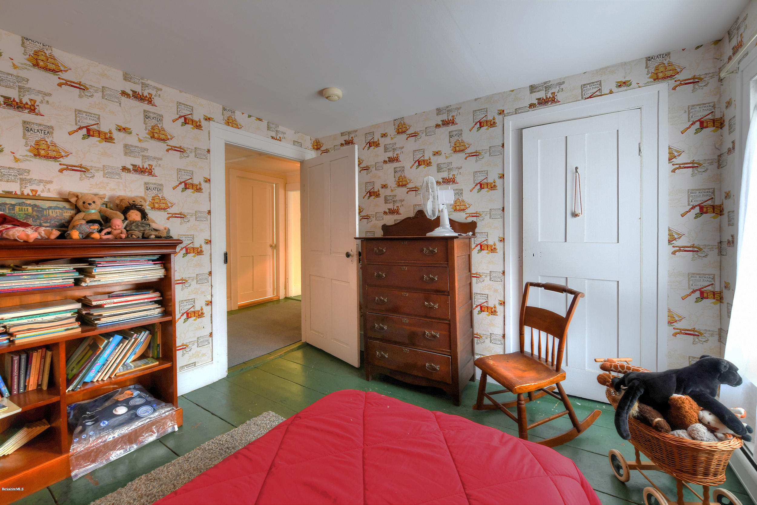 1377 Fred Snow Road Becket, MA 01223 - Photo 29 of 34 a bedroom with furniture and a dresser