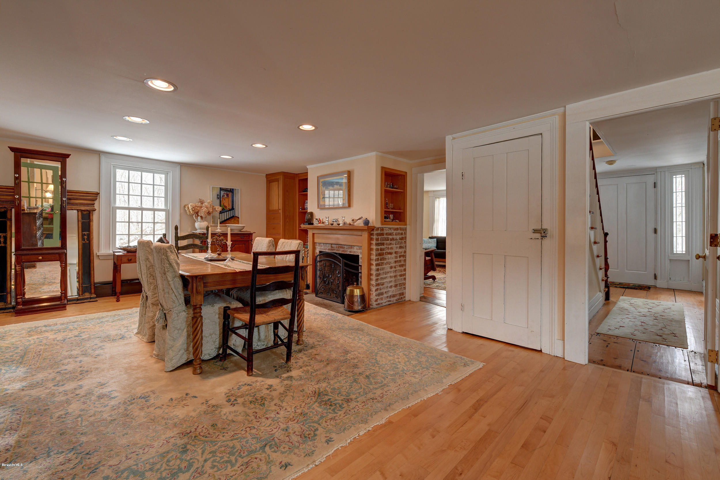 1377 Fred Snow Road Becket, MA 01223 - Photo 8 of 34 a view of a dining room with furniture and window