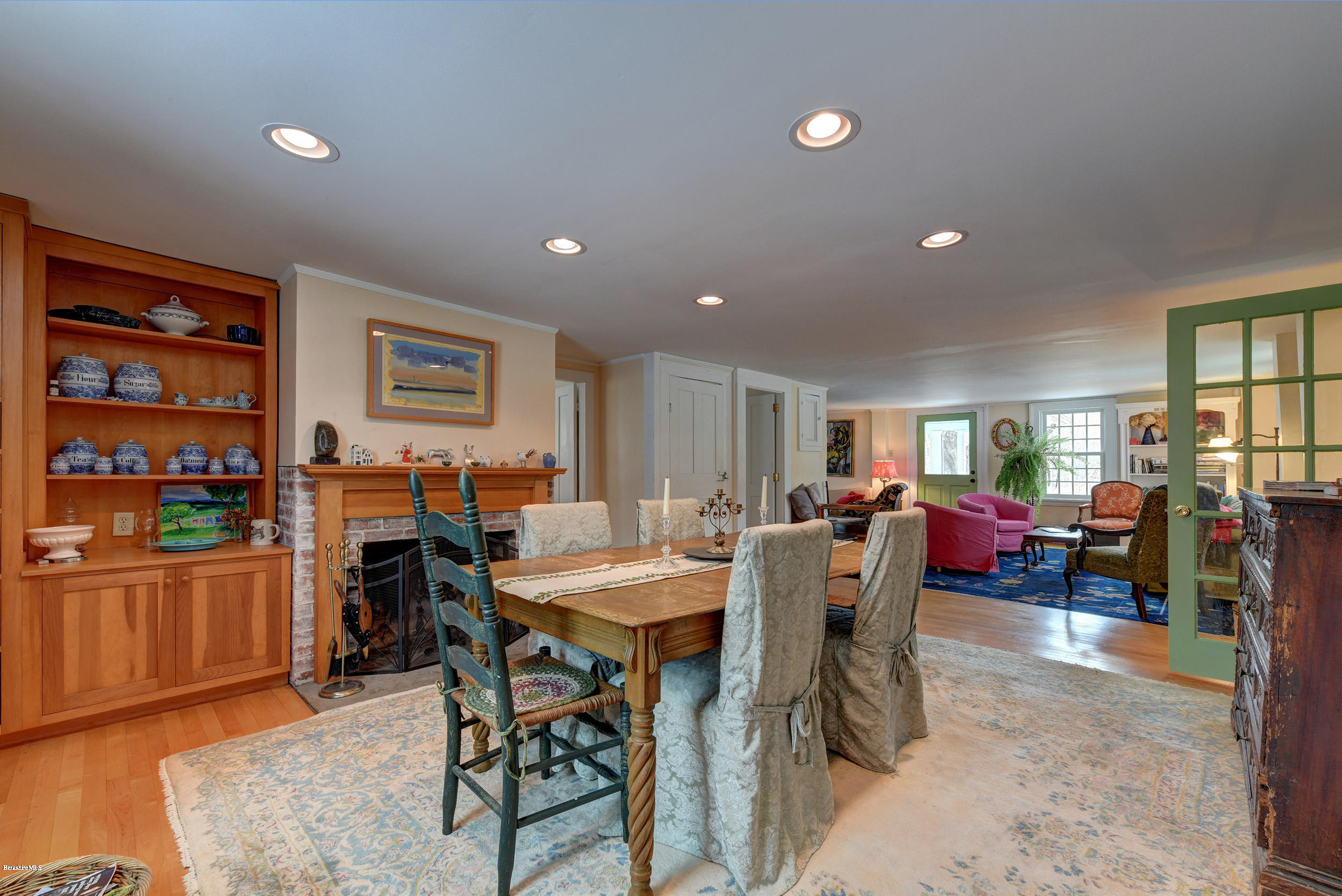 1377 Fred Snow Road Becket, MA 01223 - Photo 9 of 34 a view of a dining area with furniture and window