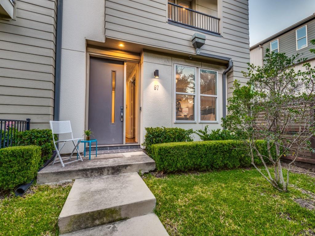 4211 Rawlins Street, Unit 97 Dallas, TX 75219 - Photo 9 of 24 a front view of a house with garden