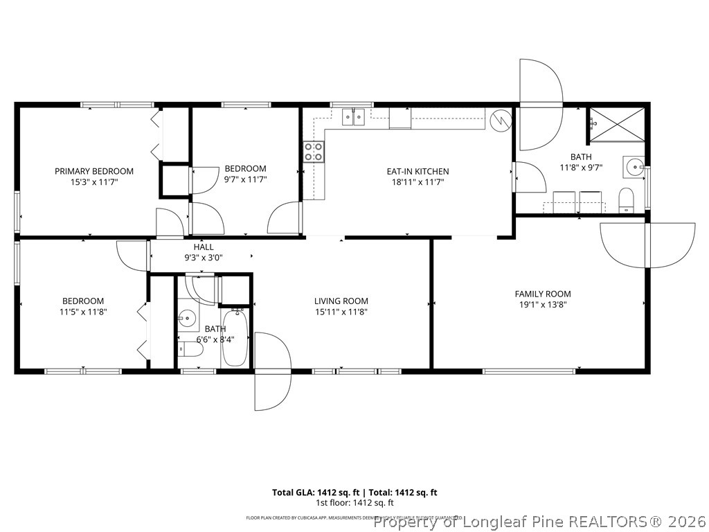 5309 Tobacco Road Orrum, NC 28369 - Photo 5 of 44 a picture of a floor plan