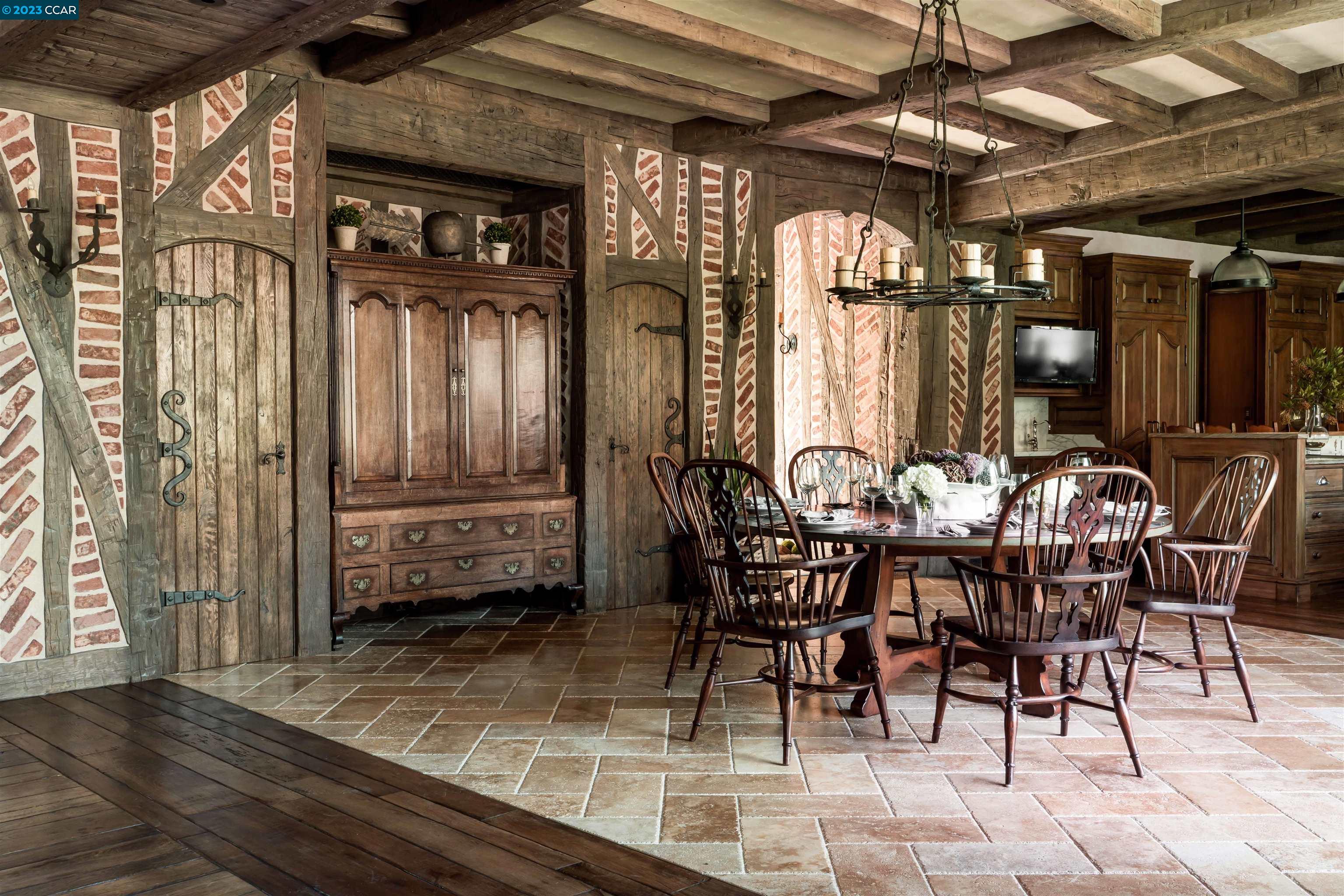 7 Country Oak Lane Alamo, CA 94507 - Photo 16 of 56 a view of a dining room with furniture