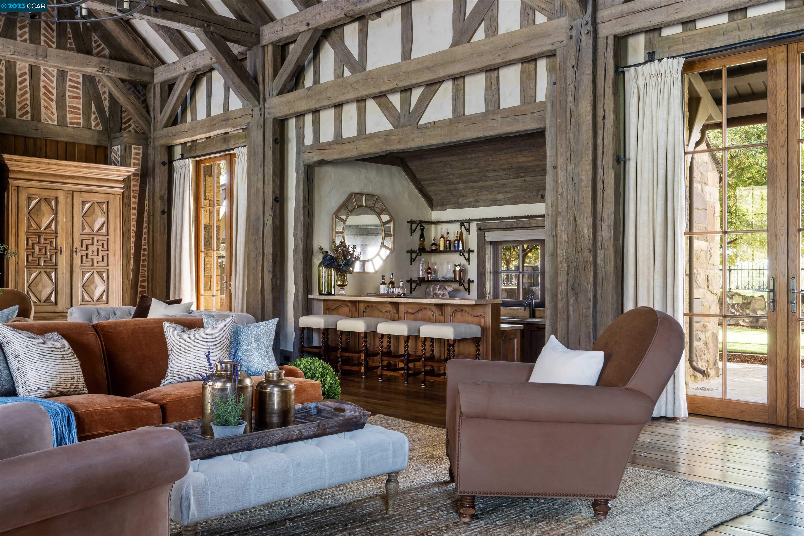 7 Country Oak Lane Alamo, CA 94507 - Photo 19 of 56 a living room with furniture and a large window