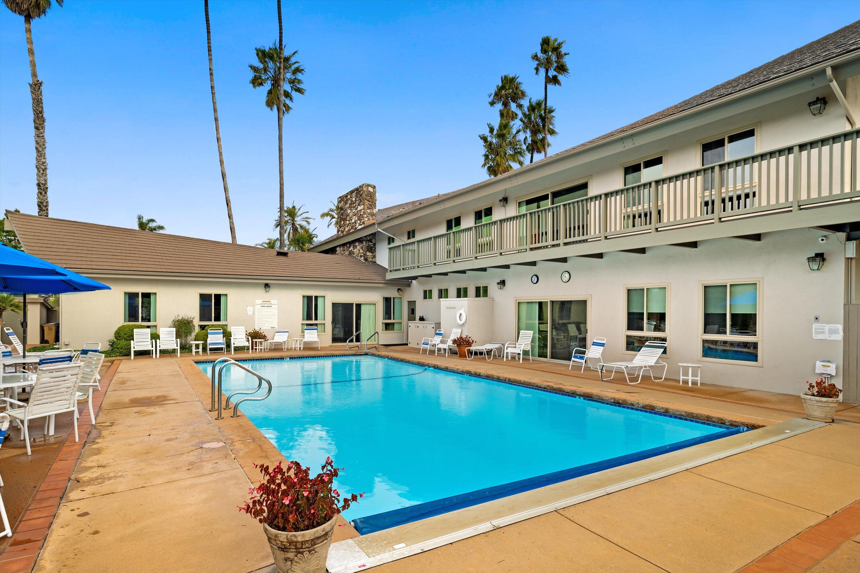 5820 Encina Road, Unit 1 Goleta, CA 93117 - Photo 18 of 21 Club house and pool area