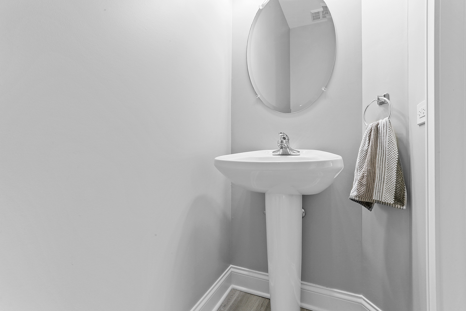 7007 Creekside Drive Plainfield, IL 60586 - Photo 11 of 21 a bathroom with a sink a mirror and vanity