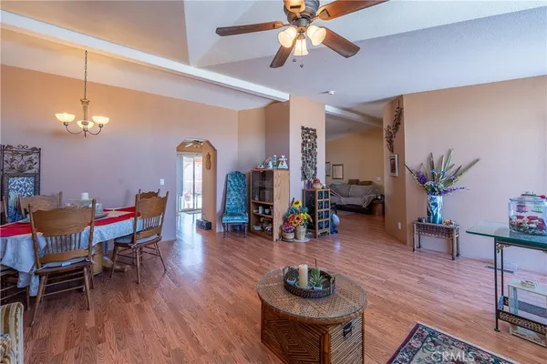 a view of a living room