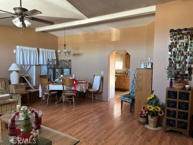 a living room filled with furniture