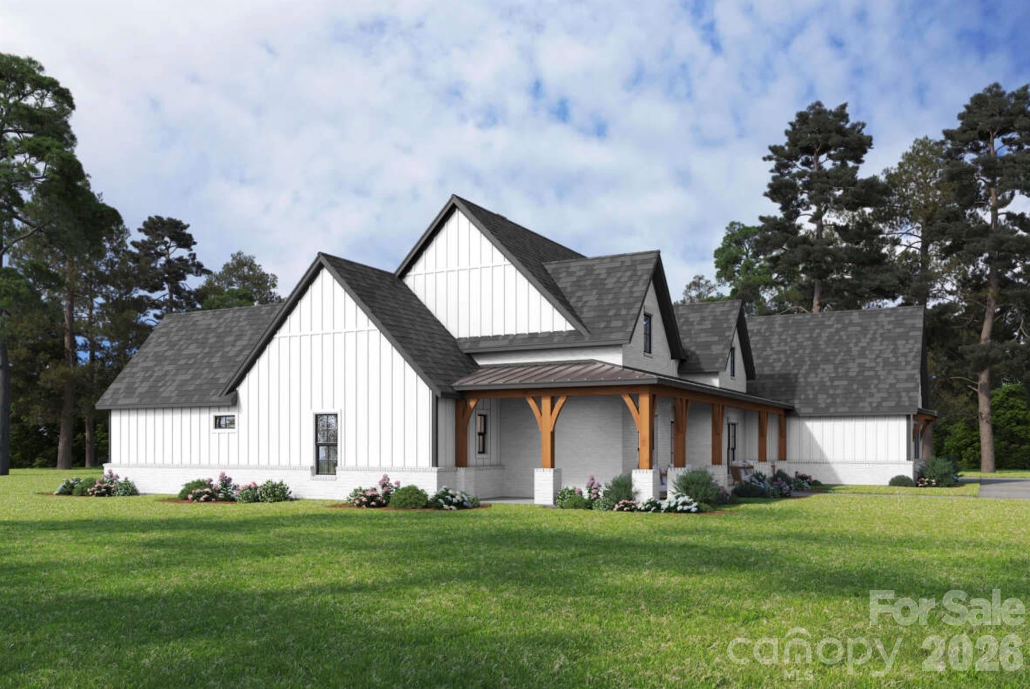 0 Ander Vincent Road, Unit B2 Lancaster, SC 29720 - Photo 4 of 16 a view of a house with a big yard and large trees