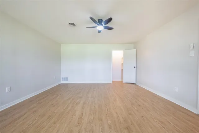 wooden floor in an empty room