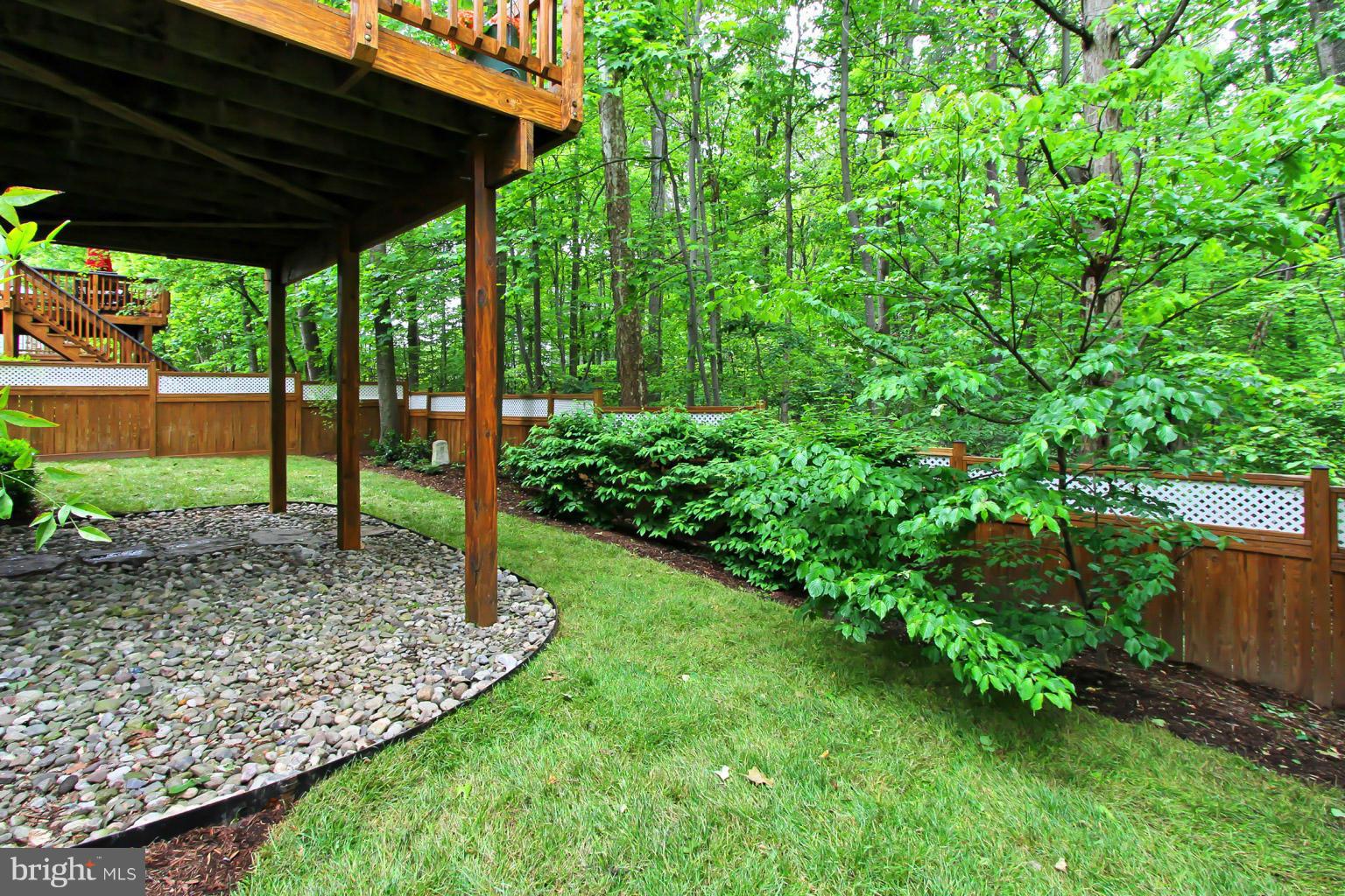 8548 Bauer Circle Springfield, VA 22152 - Photo 29 of 30 a view of a backyard with plants