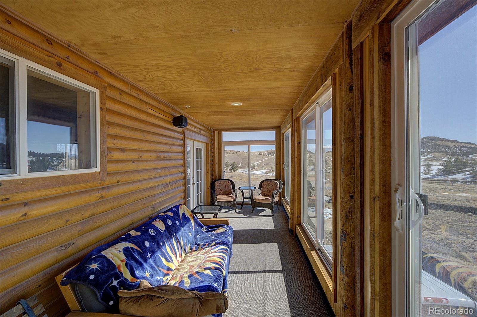 2005 Cahokia Road Hartsel, CO 80449 - Photo 30 of 42 a view of balcony with chairs
