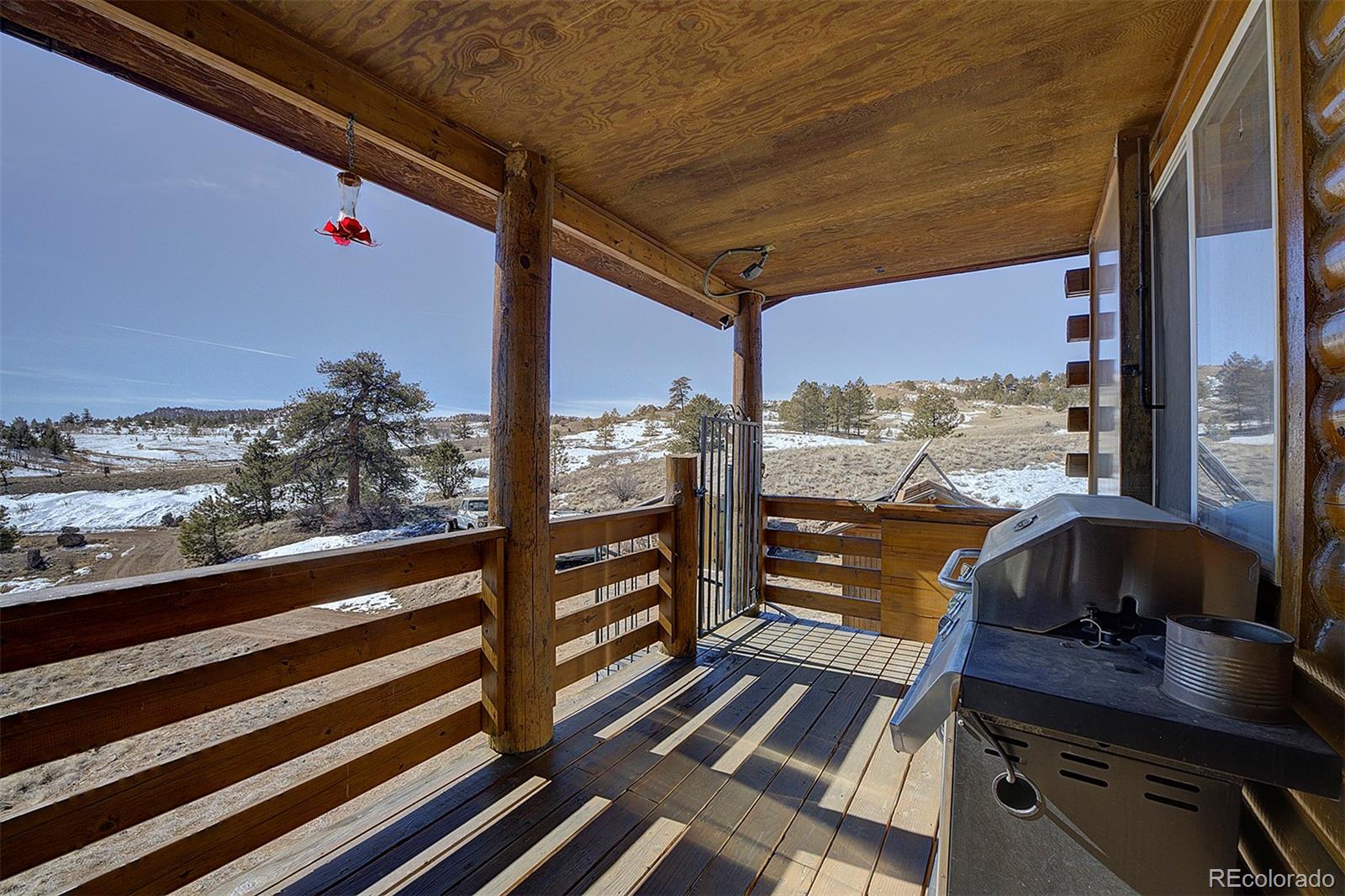 2005 Cahokia Road Hartsel, CO 80449 - Photo 32 of 42 a view of balcony with couch