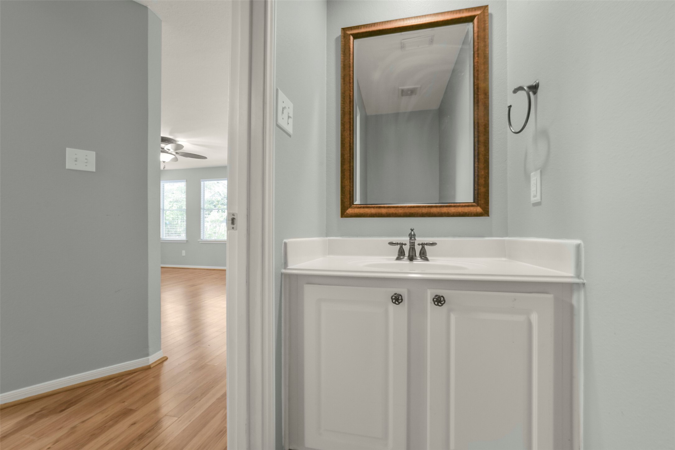 22 East New Avery Place Spring, TX 77382 - Photo 22 of 46 Half Bathroom under the stairs.