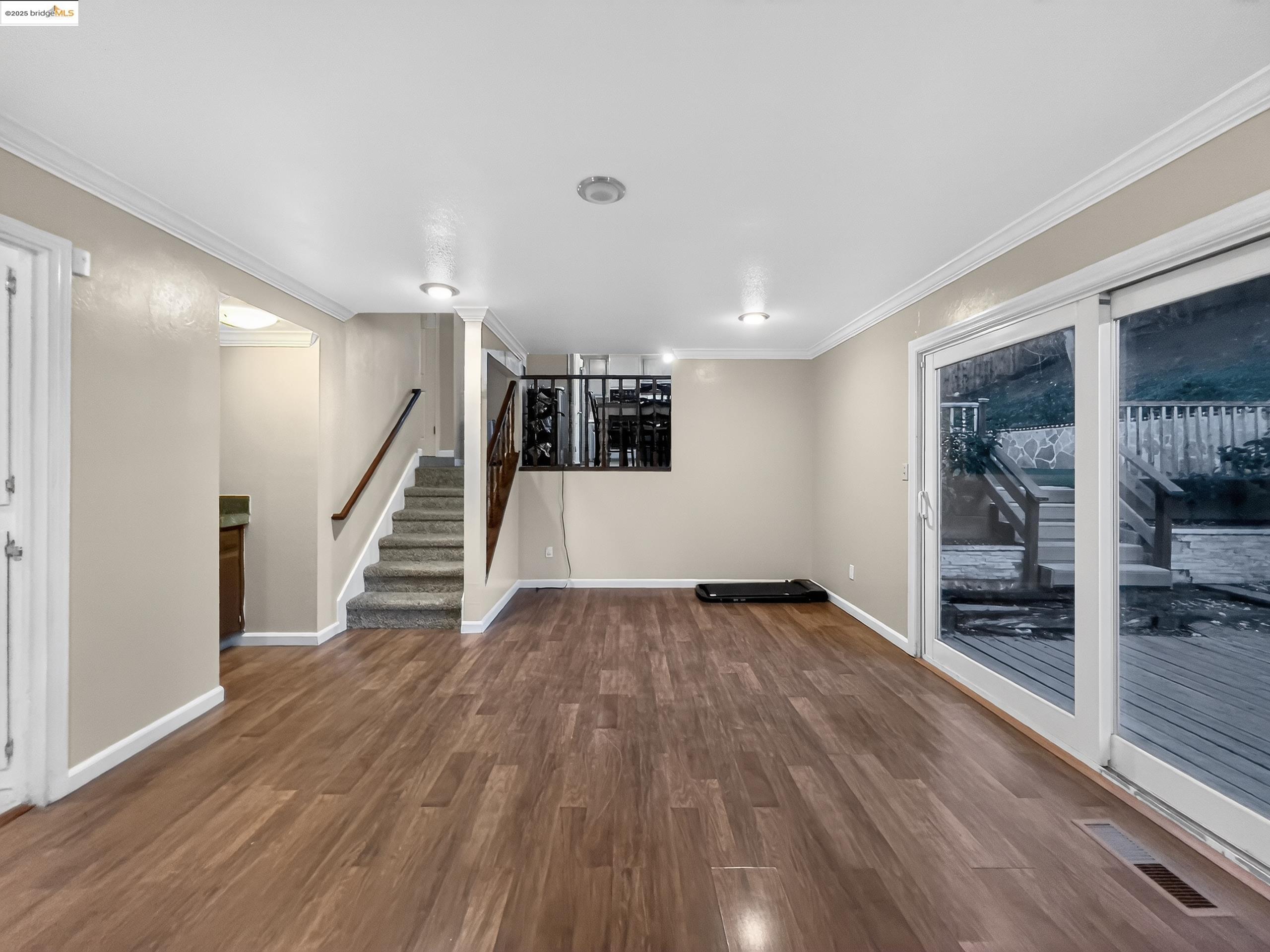 2322 Peachtree Circle Antioch, CA 94509 - Photo 12 of 43 a view of a room with wooden floor and stairs