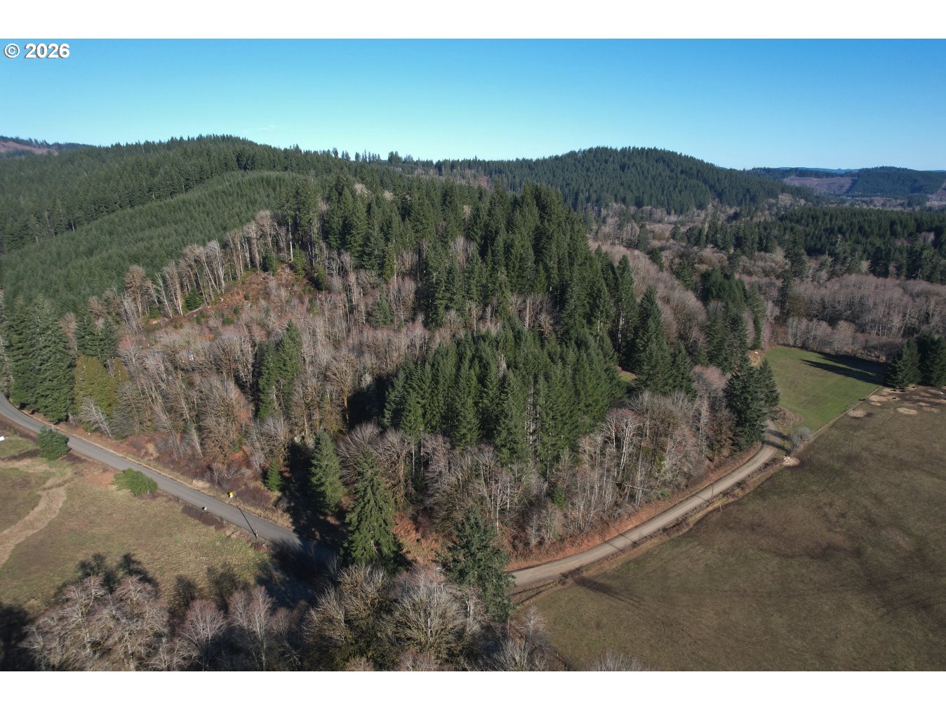 0 Northrup Creek Road Clatskanie, OR 97016 - Photo 8 of 11 a view of a city with mountain view