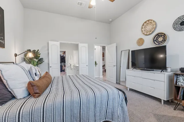 a bathroom with a sink double vanity