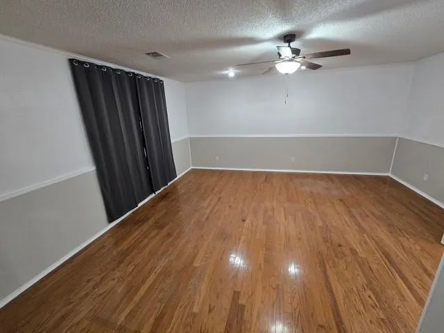 wooden floor in an empty room