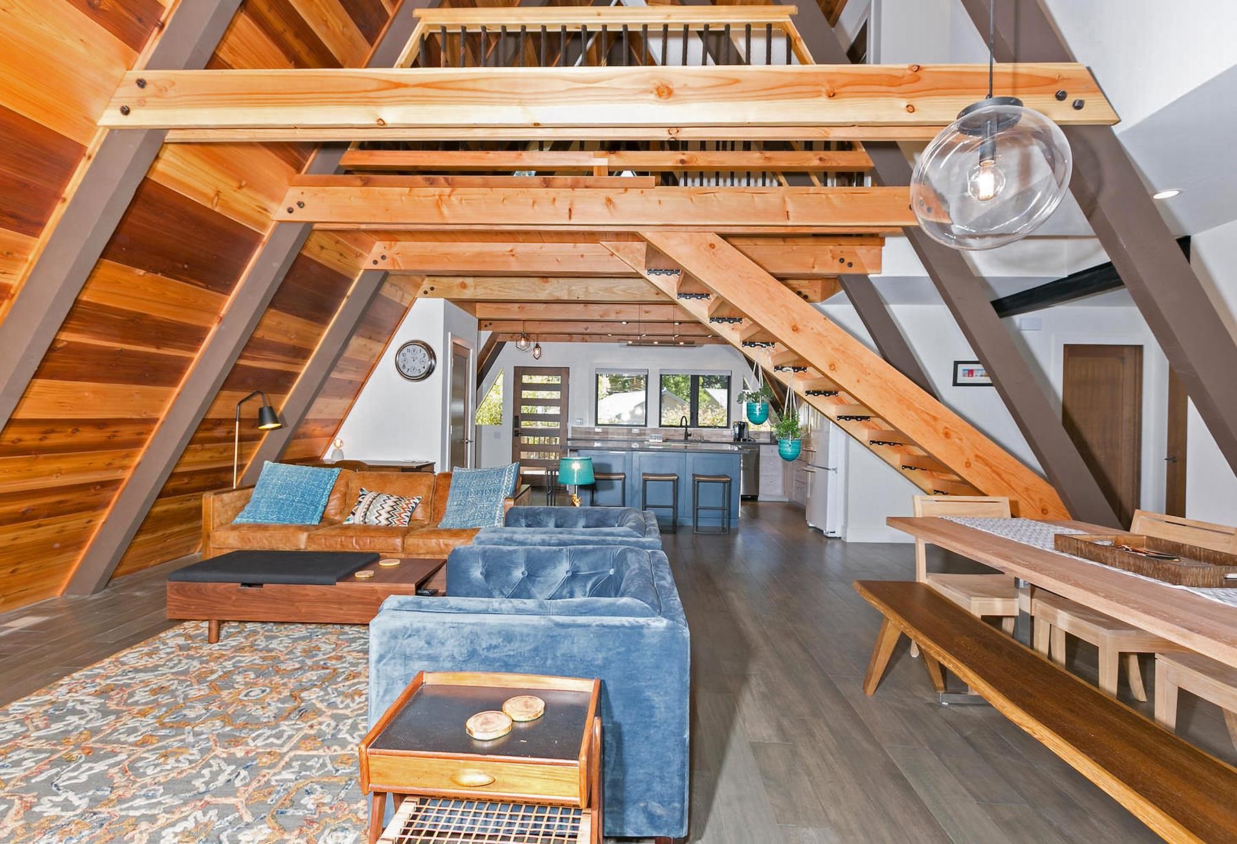 2648 Rustic Lane Homewood, CA 96141 - Photo 4 of 23 a view of entryway and hall with wooden floor