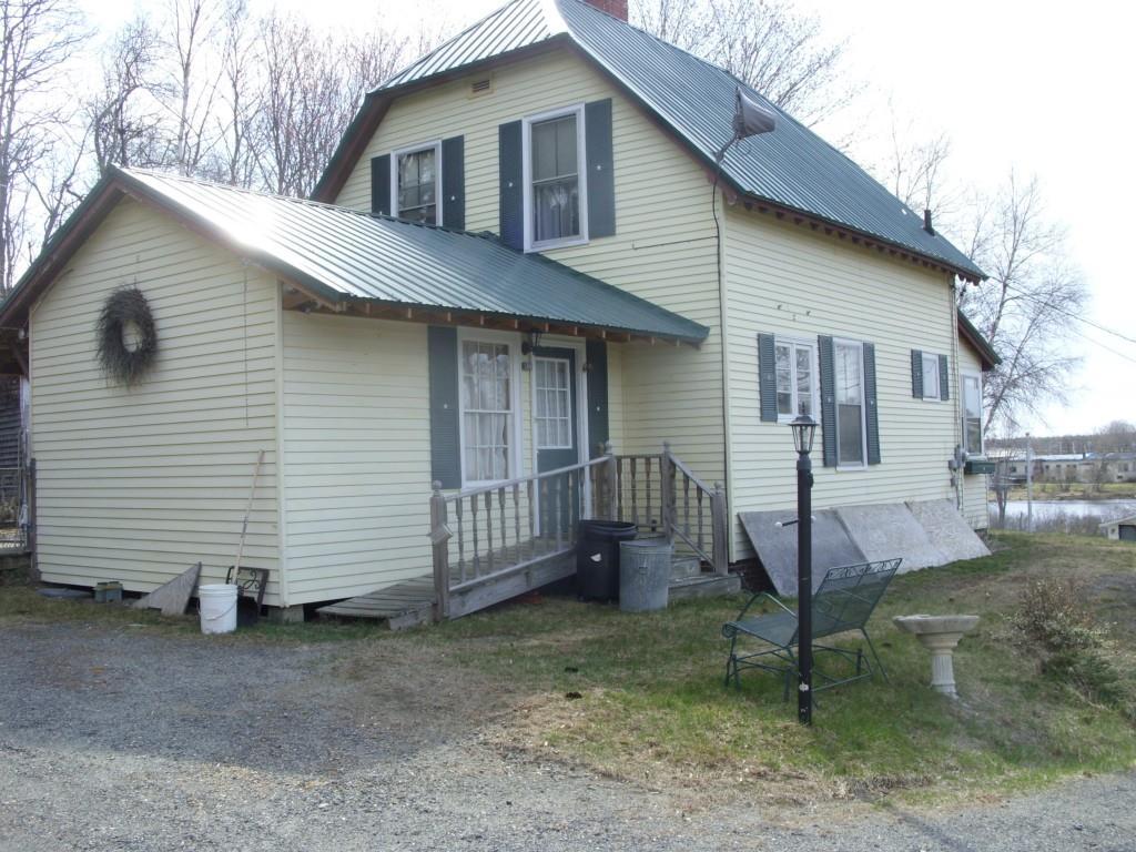 Back side of home