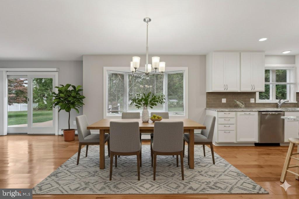 110 Robbinsville Allentown Road Robbinsville, NJ 08691 - Photo 14 of 42 Dining Area- virtually staged