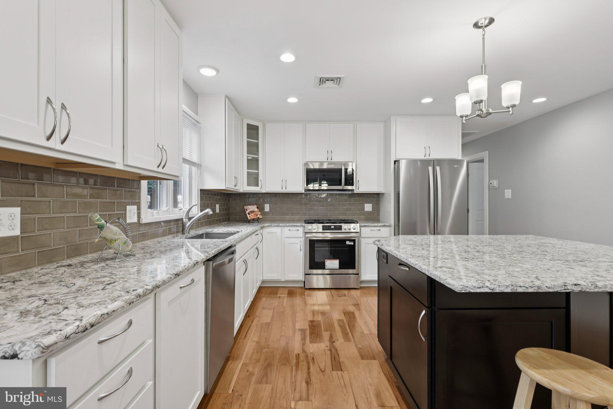 110 Robbinsville Allentown Road Robbinsville, NJ 08691 - Photo 8 of 42 Kitchen with Quartz Counters