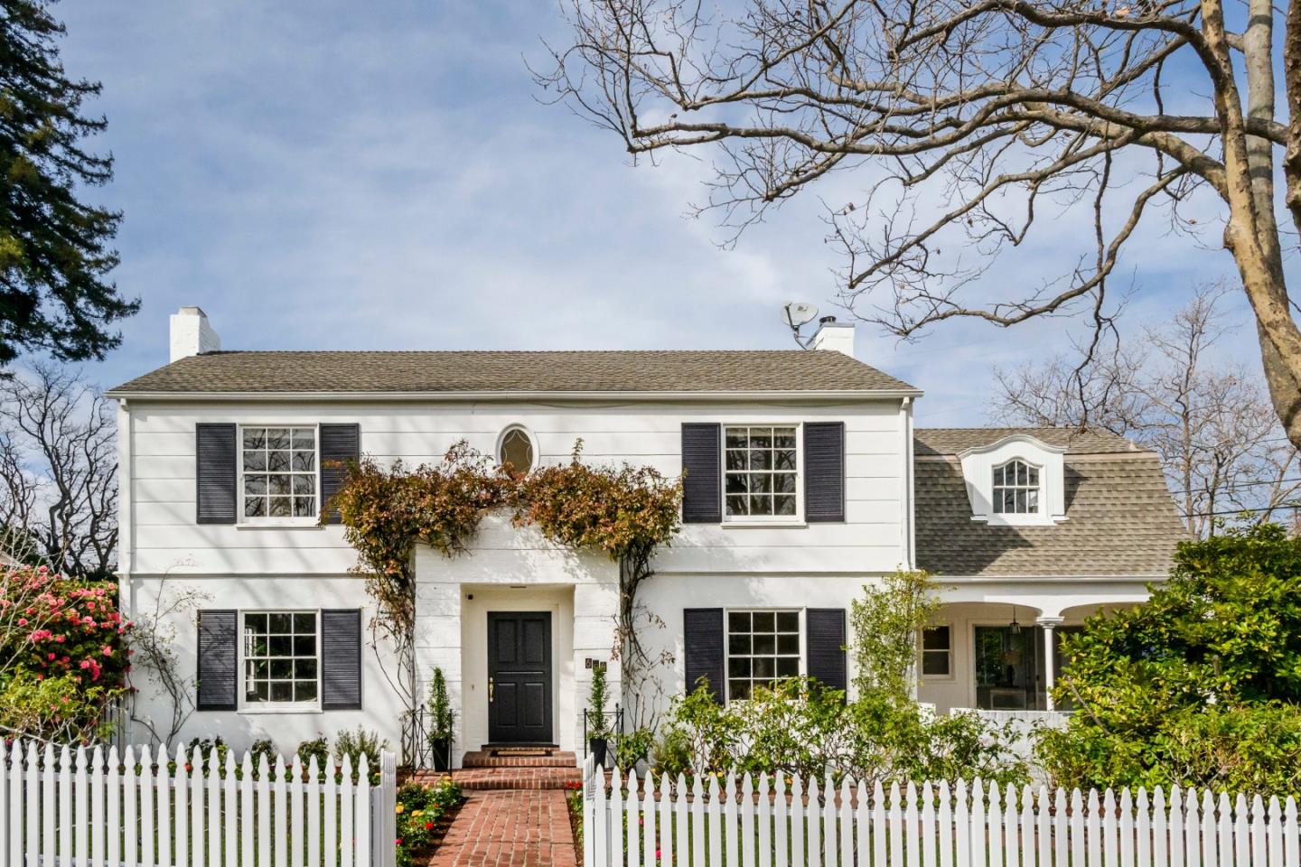 front view of a house
