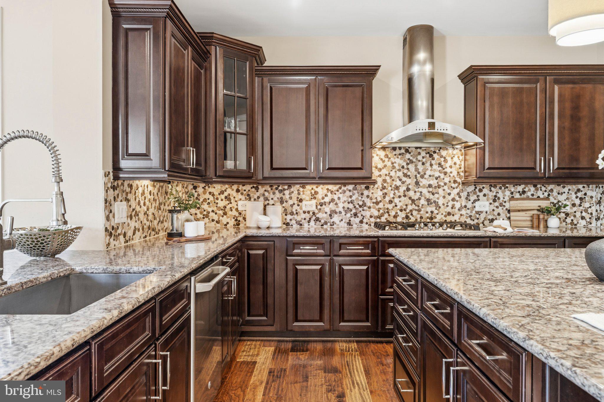 731 Holden Road Frederick, MD 21701 - Photo 26 of 78 Elegant kitchen with rich cabinetry.