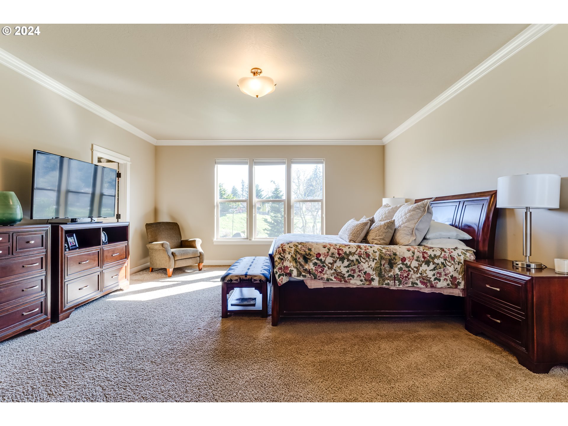 6234 Graystone Loop Springfield, OR 97478 - Photo 24 of 43 a bed room with a bed and a tv