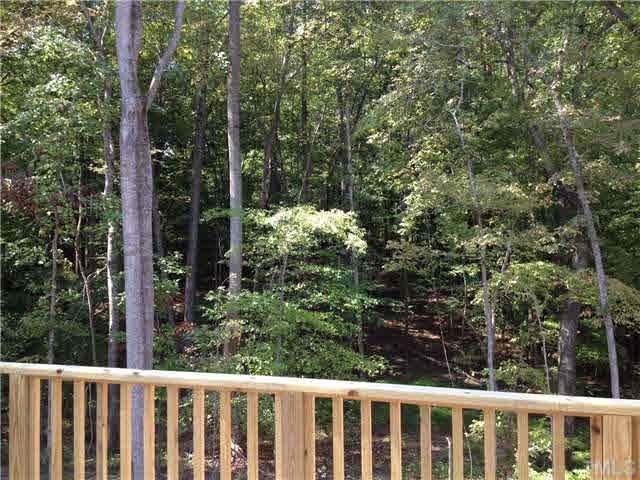 7117 Carries Reach Way, Unit 5 Raleigh, NC 27614 - Photo 17 of 17 View from the screen porch and open deck.