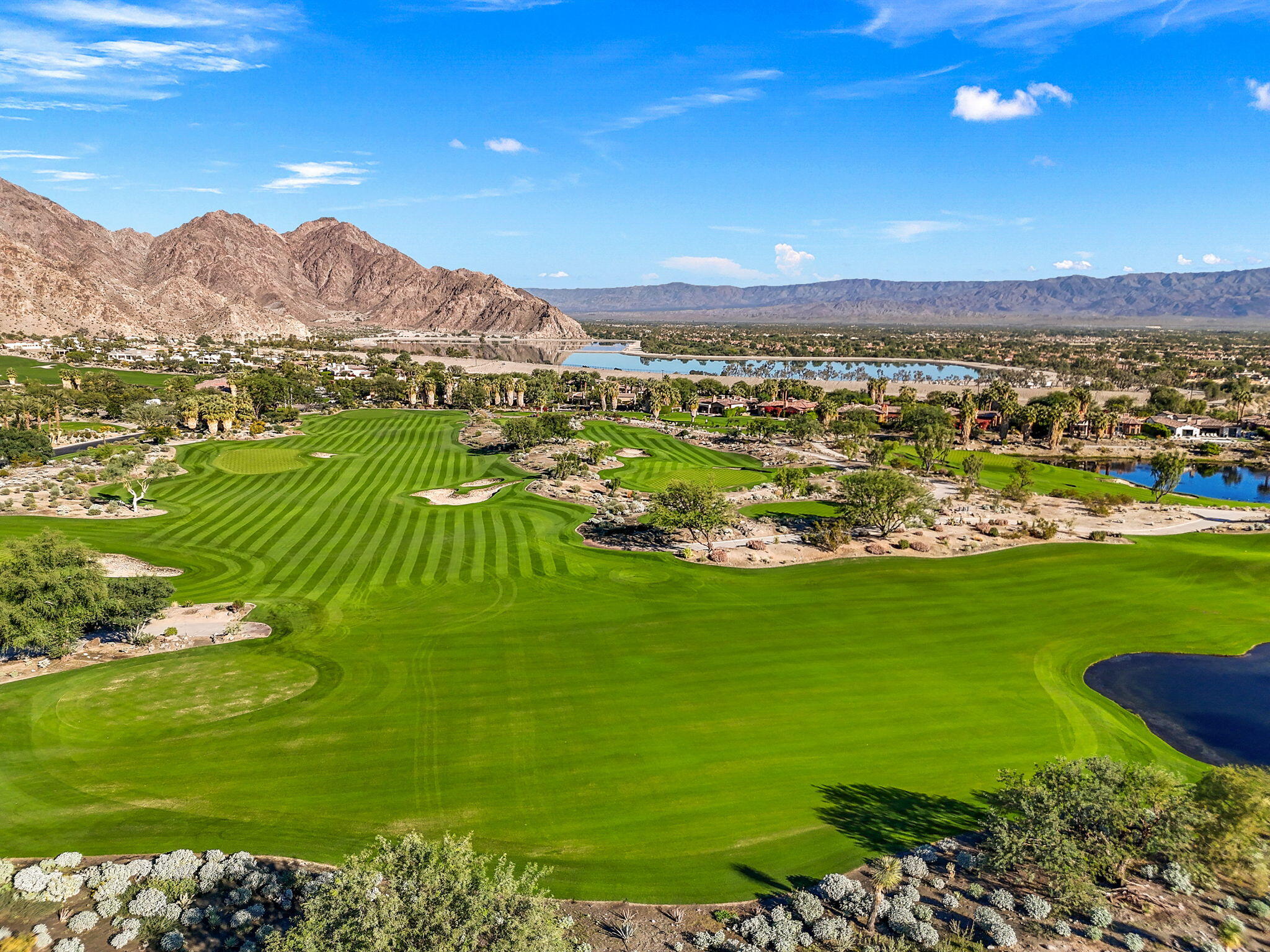 58845 Quarry Ranch Road La Quinta, CA 92253 - Photo 14 of 29 a view of a city with mountains in the background