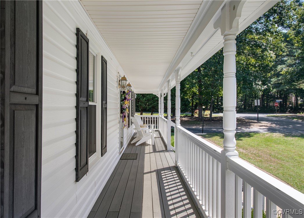 14200 Chimney House Road Midlothian, VA 23112 - Photo 5 of 44 a view of balcony with patio