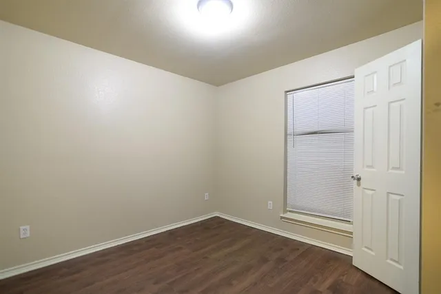 wooden floor in an empty room