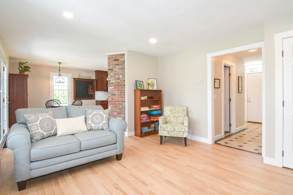 13 Park Street Mendon, MA 01756 - Photo 11 of 37 a living room with furniture and a wooden floor