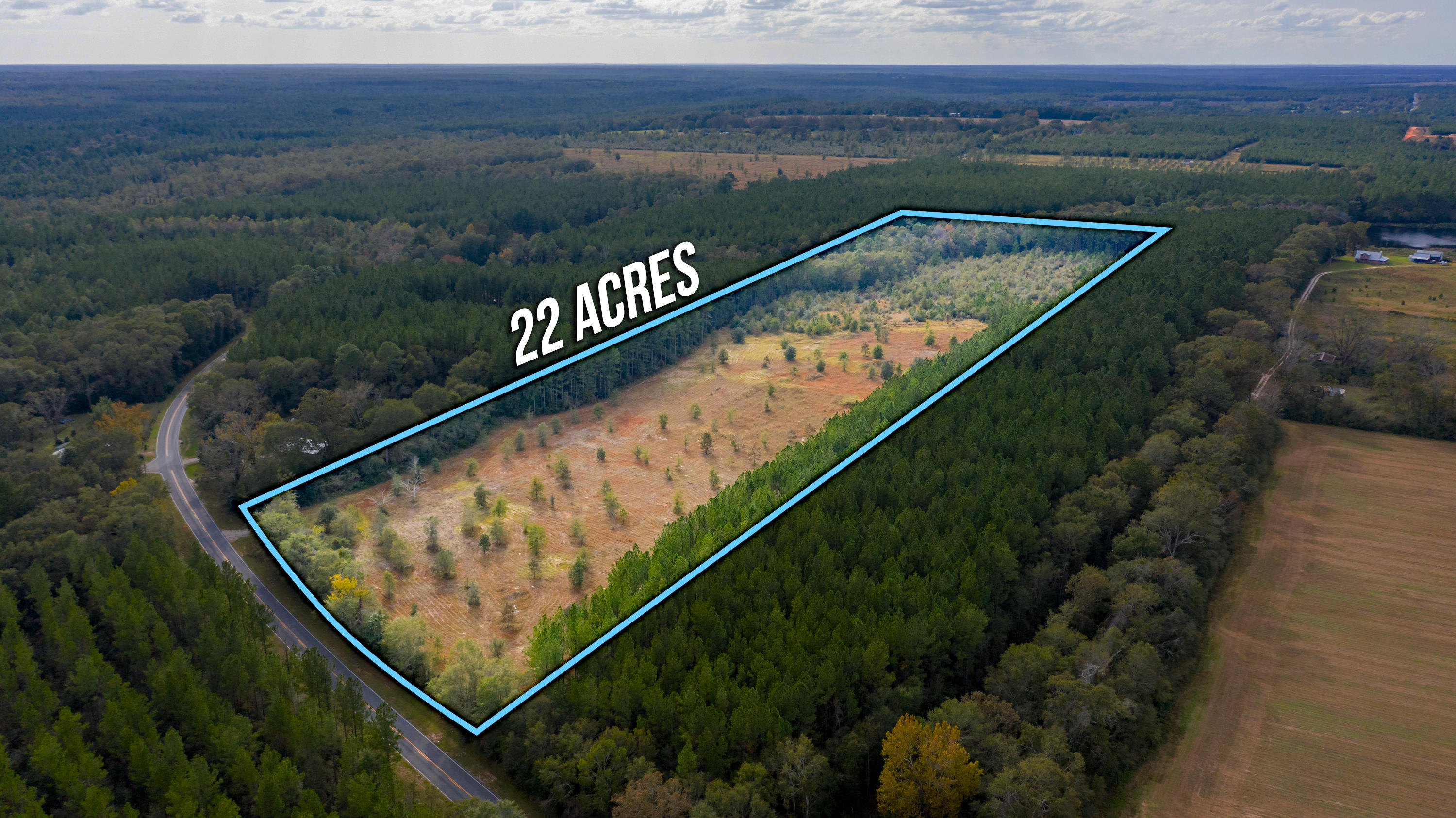 22-acres Williams Road DeFuniak Springs, FL 32433 - Photo 2 of 5 a view of a small pool with a lake view