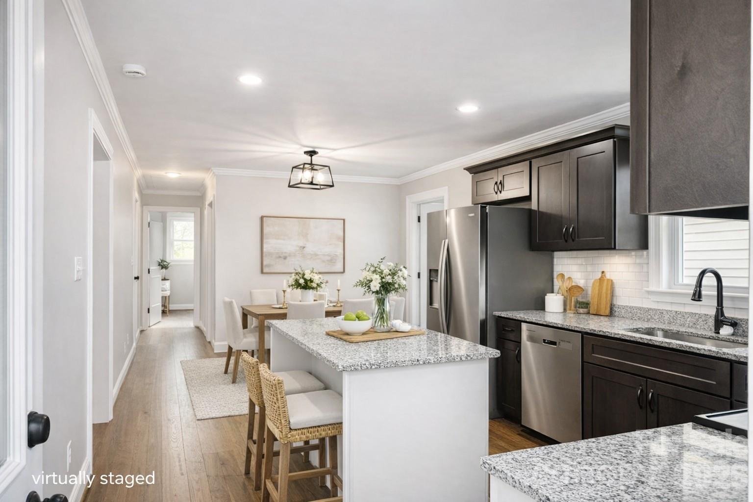2201 Airdale Road Lancaster, SC 29720 - Photo 7 of 25 a kitchen with a sink stove and refrigerator