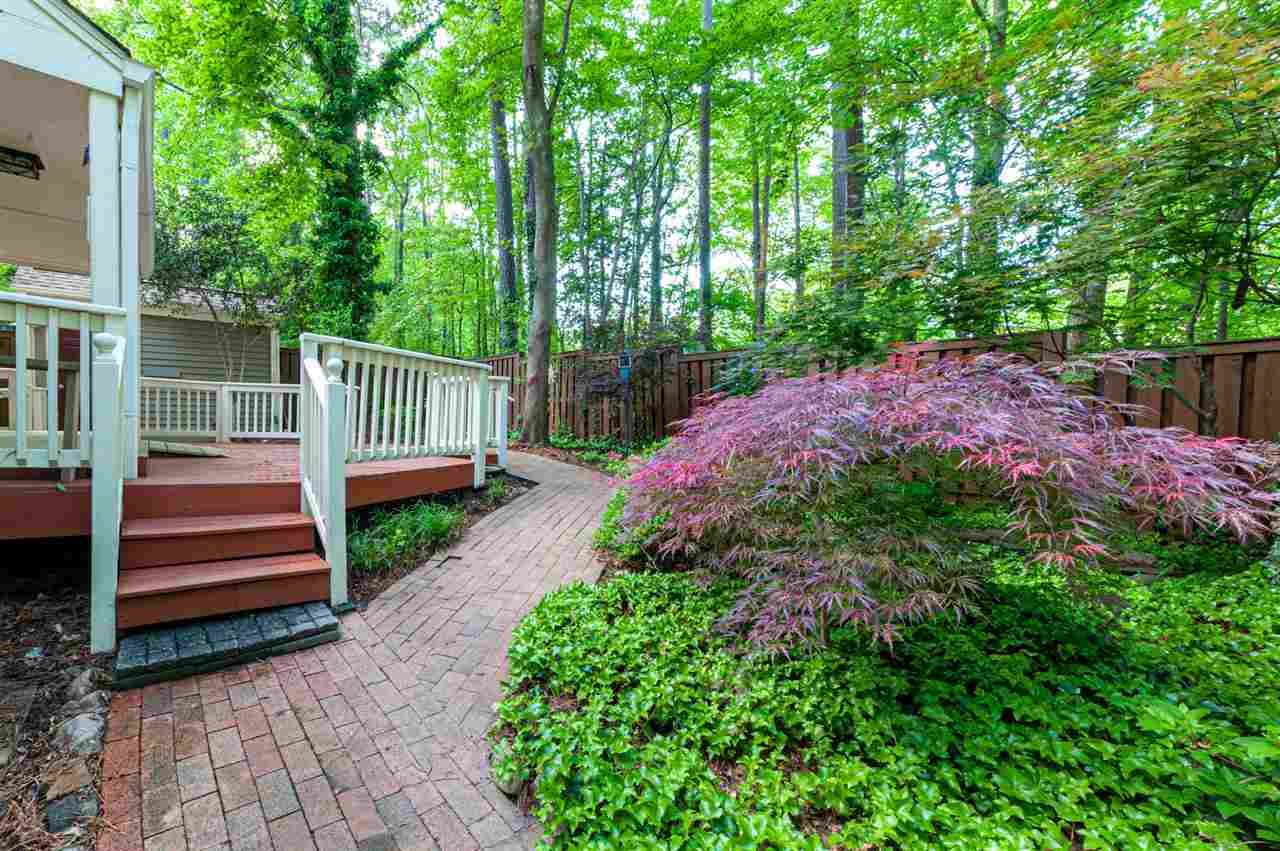 5915 Sentinel Drive Raleigh, NC 27609 - Photo 27 of 30 Backyard/Deck & Garden