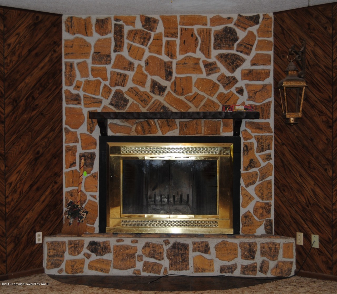 109 Rustic Trail Amarillo, TX 79108 - Photo 23 of 40 Fireplace in the Den