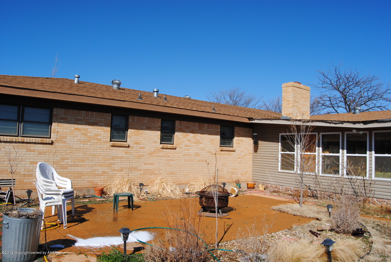 109 Rustic Trail Amarillo, TX 79108 - Photo 34 of 40 Back yard view 1
