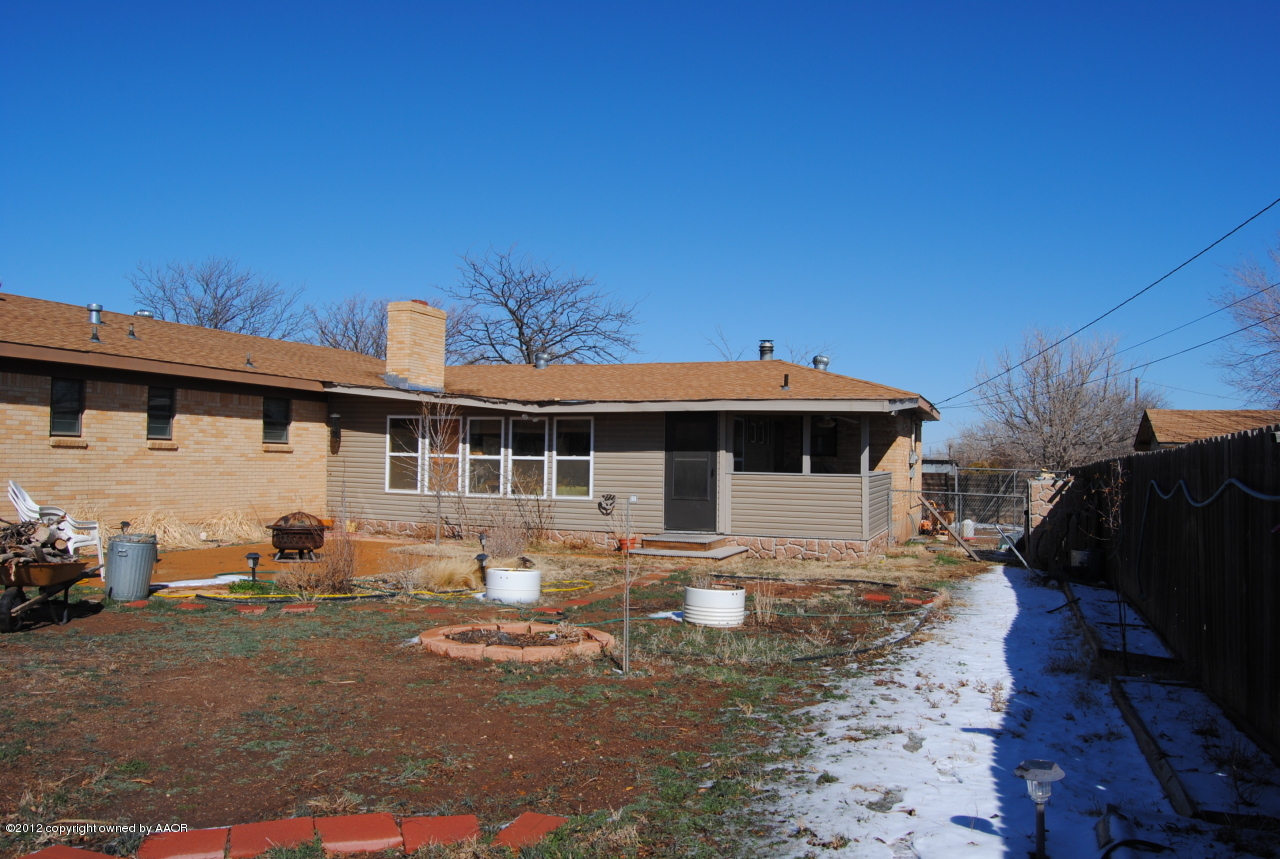 109 Rustic Trail Amarillo, TX 79108 - Photo 35 of 40 Back yard view 2
